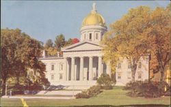 State Capitol Building, Montpelier Postcard