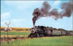 Strasbourg Rail Road Steam Train Number 31 Westbound Postcard