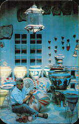Alfarero San Pedro Tlaquepaque Potter Maker Mexico Postcard