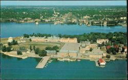 Aerial View of Royal Military College Postcard