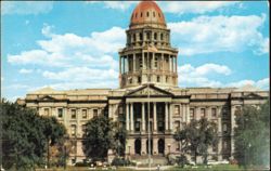 Colorado State Capitol Building Dome, Denver Postcard