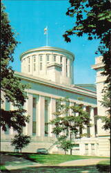 State Capitol Building, Greek Revival Style Postcard
