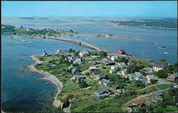 Bailey Island and Orr's Island, Cribstone Bridge Postcard