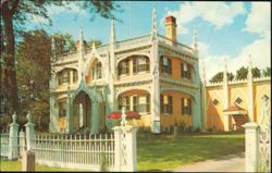 Wedding Cake House - Kennebunk, Maine Postcard