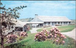 Bluffs Lodge - Doughton Park, Blue Ridge Parkway Postcard