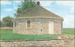 Old Octagonal Schoolhouse Postcard