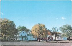 Gibbs Farm Museum Pioneer Farm Home and One-Room School Postcard