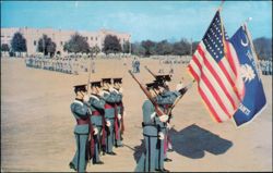 Color Guard, The Military College of South Carolina Postcard