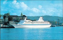 Song of Norway Cruise Ship - Royal Caribbean Postcard