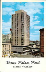 Brown Palace Hotel skyscraper addition, 300 rooms Postcard