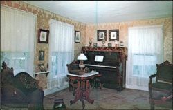 President Coolidge Homestead Parlor in Plymouth Vermont Postcard