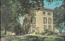 Octagon House Historic Landmark Built in 1852 Postcard