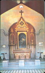 Capilla del Cerro de las Campanas Interior Querétaro Postcard