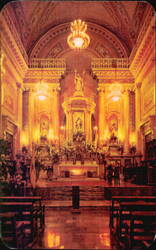 Interior of the Basilica de Guanajuato Mexico Postcard