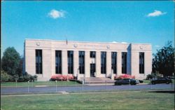 Post Office Building Postcard