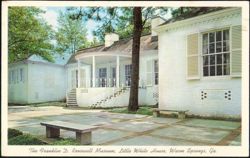 The Franklin D. Roosevelt Museum, Little White House Postcard