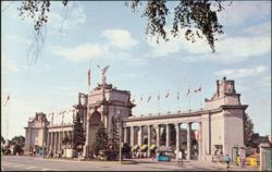 Princes' Gates Canadian National Exhibition Postcard