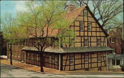 The Single Brothers House Old Salem Winston-Salem Postcard