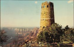 The Watchtower at Desert View, Grand Canyon National Park Postcard
