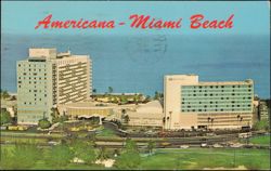Hotel Americana Bal Harbour Miami Beach Postcard