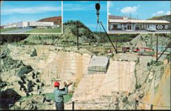 Rock of Ages Granite Quarry, World's Largest Postcard