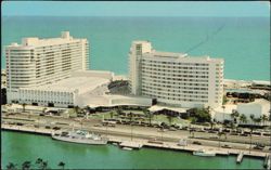 Hotel Fontainebleau, Miami Beach, Florida Postcard