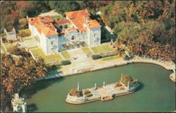 Vizcaya Dade County Art Museum House of James Deering Postcard