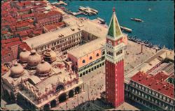 Piazza San Marco - Veduta aerea Postcard