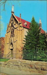 Loretta Chapel - Spiral Staircase Landmark Postcard
