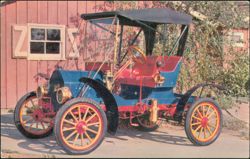 1912 Brush Runabout Automobile Sutton Motor Sales Promo Postcard