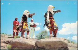 Eagle Dancers Indian Ceremonial - Albuquerque, NM Postcard