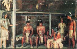 New York State Museum Indian Chiefs of the Turtle Clan Postcard
