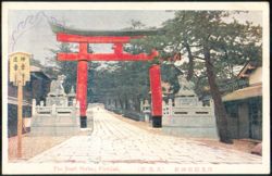 The Inari Shrine, Fushimi Postcard