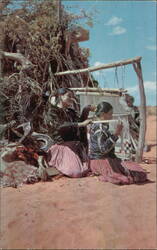 Navajo Hair Dresser - Modern Beauty Shoppe Need Not Exist Postcard