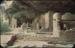Spruce Tree House, Mesa Verde National Park Postcard