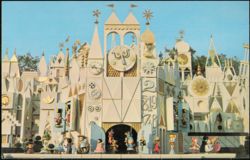 Disneyland It's a Small World Attraction Postcard