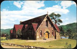 Our Lady of the Mountains Catholic Church in Estes Park Postcard