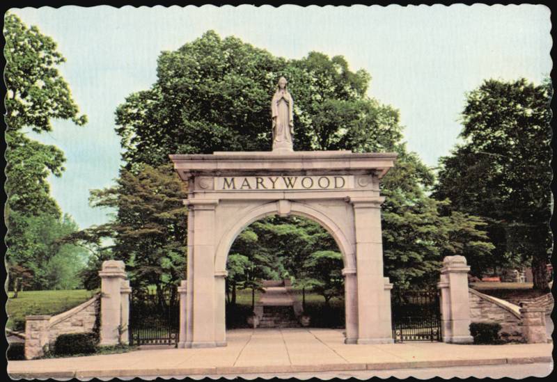 Marywood College Main Gate Entrance Scranton Pennsylvania