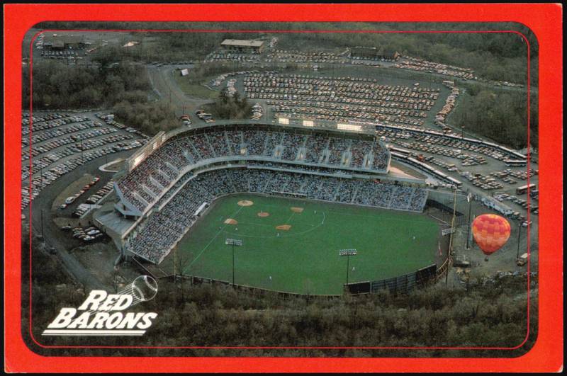 Lackawanna County Stadium and Scranton Red Barons Baseball Pennsylvania