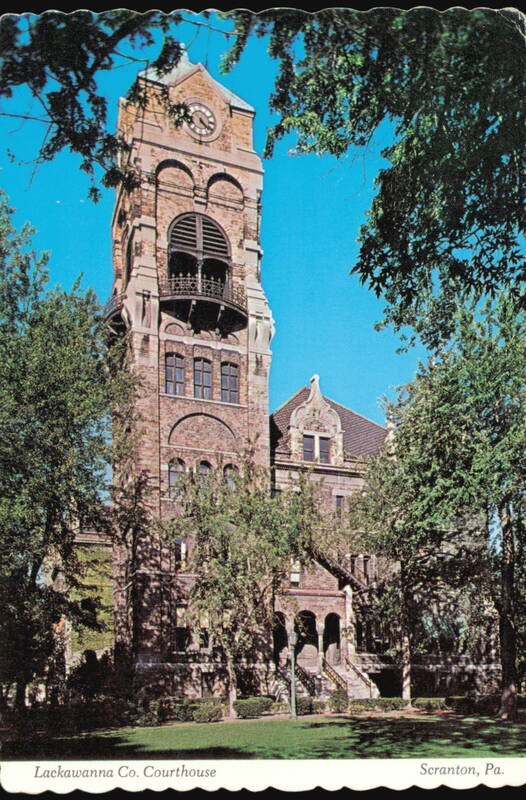 Lackawanna County Courthouse Scranton Pennsylvania