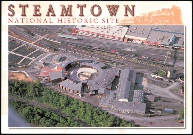 Steamtown National Historic Site Roundhouse and Turntable Scranton Pennsylvania