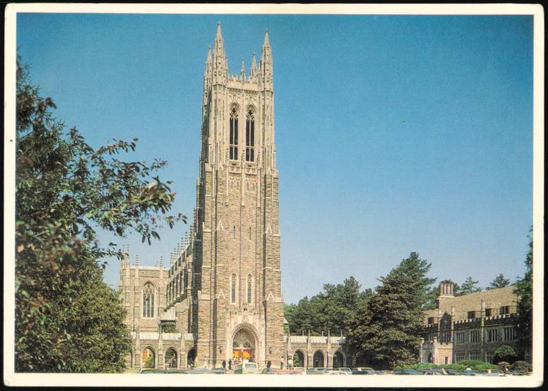Duke Chapel at Duke University West Campus Durham North Carolina