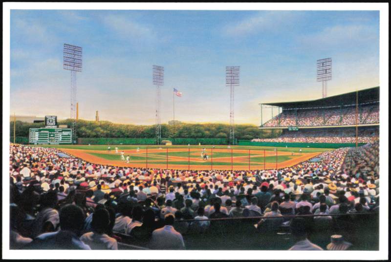Forbes Field Forever by William Feldman Lithograph Pittsburgh Pennsylvania