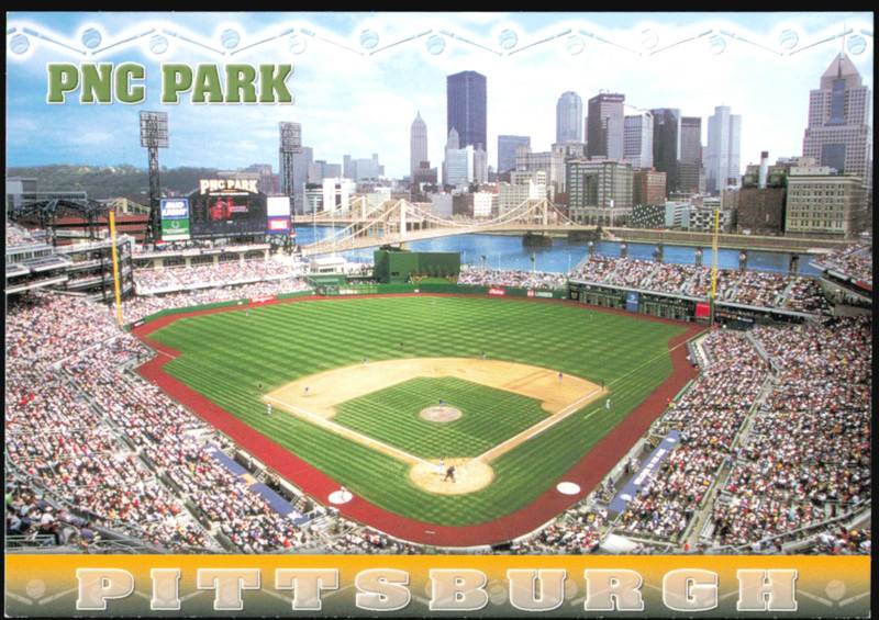 PNC Park and Pittsburgh Skyline Pennsylvania