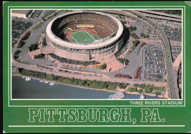 Three Rivers Stadium, Home of the Steelers and Pirates Pittsburgh Pennsylvania