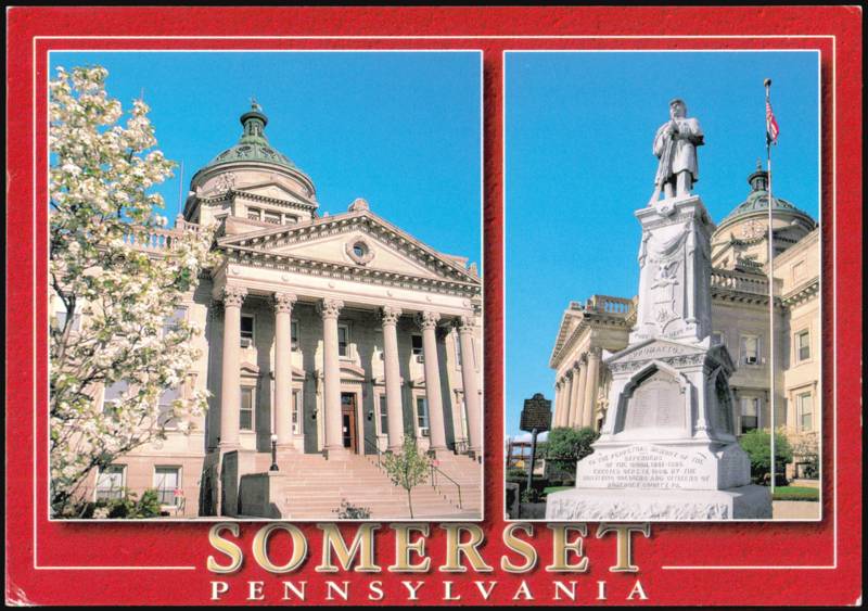 Somerset County Courthouse and Civil War Monument Pennsylvania