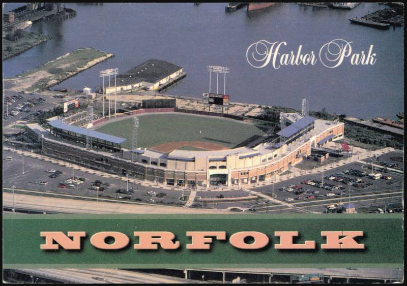 Harbor Park Stadium - Home of the Norfolk Tides Virginia