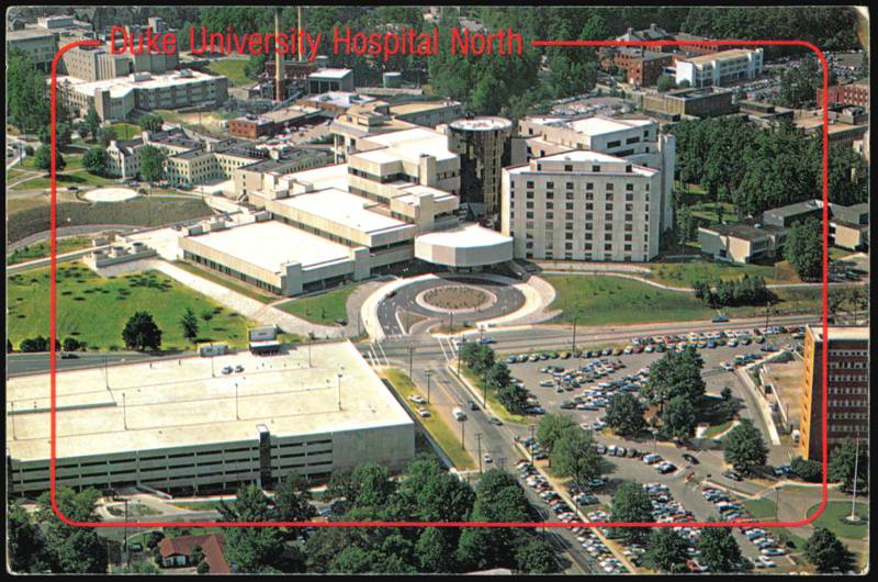 Duke University Hospital North Aerial View Durham North Carolina