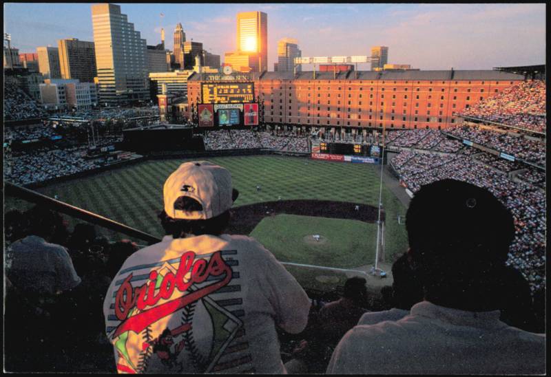 Oriole Park at Camden Yards Baseball Stadium Baltimore Maryland