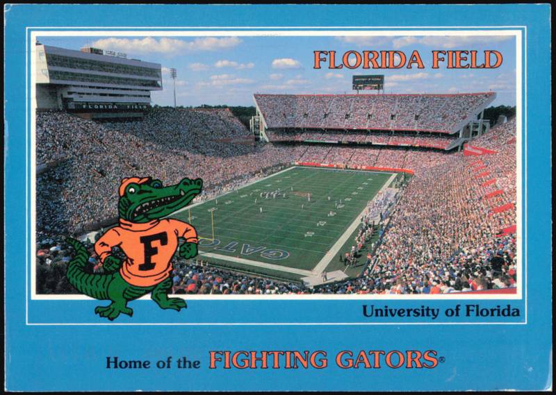 Florida Field Home of the Fighting Gators University of Florida Gainesville